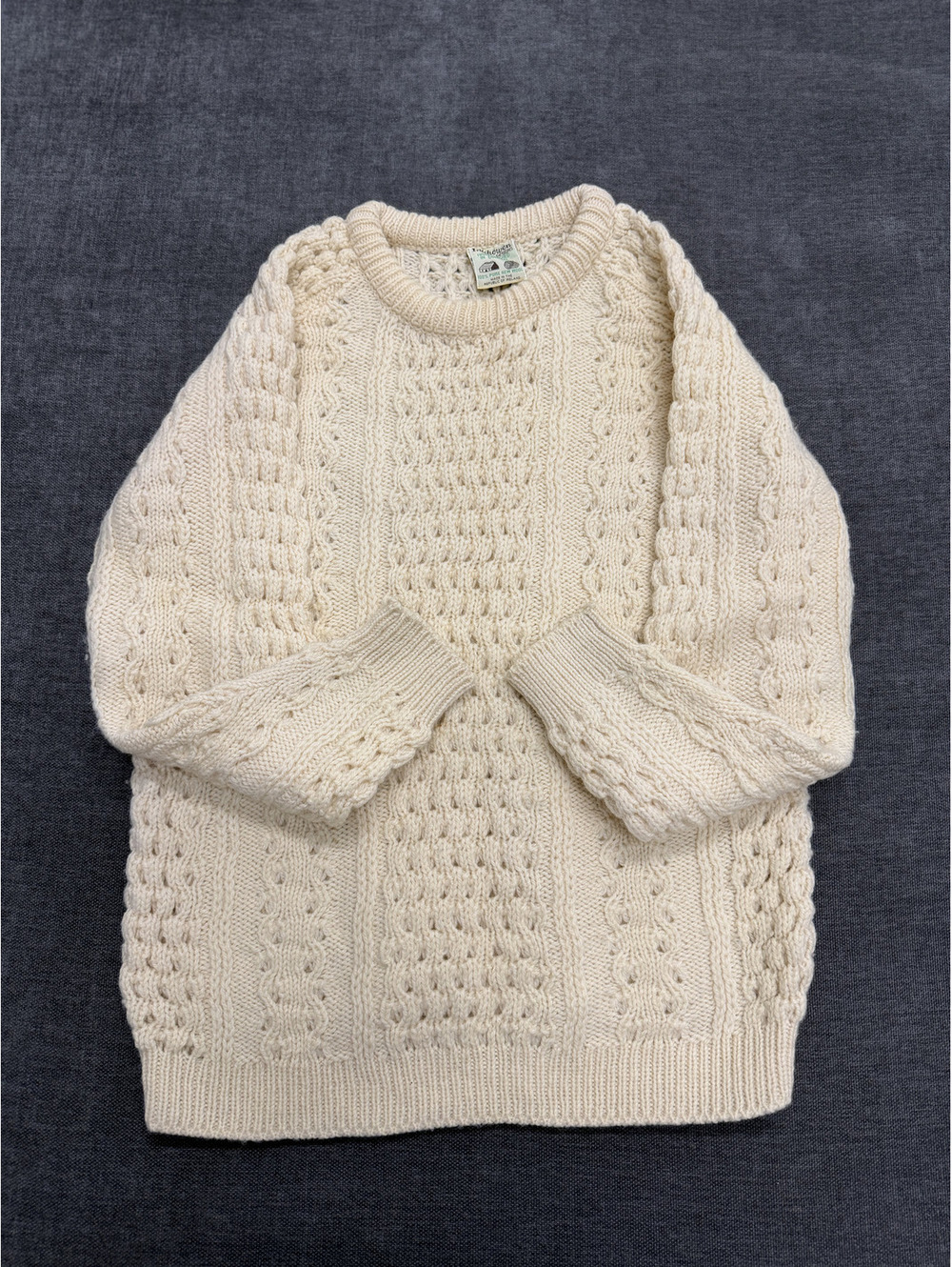Inishowen Designs Handloomed Wool Sweater from Donegal Ireland
